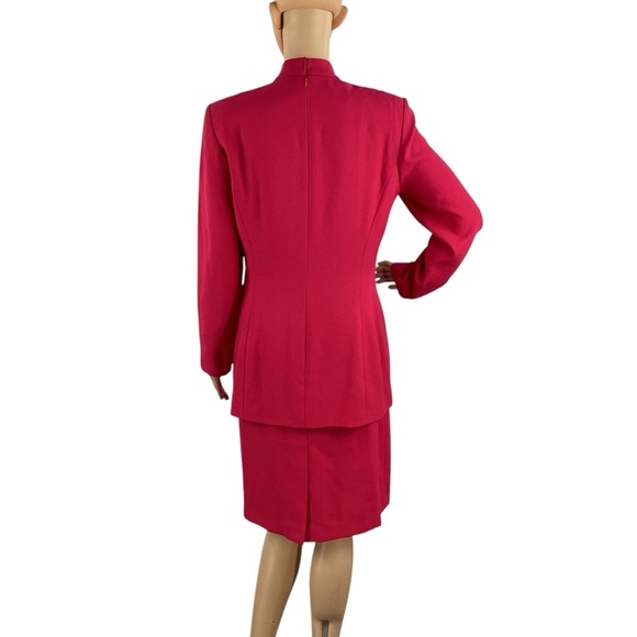 Kasper for A.S.L. Pink Jacket Dress Suit Style One-Piece Size 6 - Picture 5 of 7